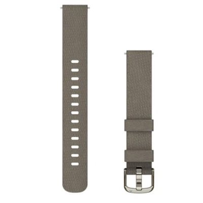 Garmin Lily 2 Bands (14 mm), Coconut Silicone with Cream Gold Hardware