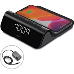 iHome 3-in-1 Magnetic Fast Wireless Charger Alarm Clock - Eng.PKG