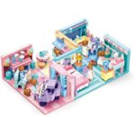 SLUBAN Construction blocs HOUSE SERIES 6 BOX DISPLAY