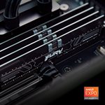 Kingston 128GB 6400MT/s DDR5 ECC Reg CL32 DIMM (Kit of 4) FURY Renegade Pro EXPO