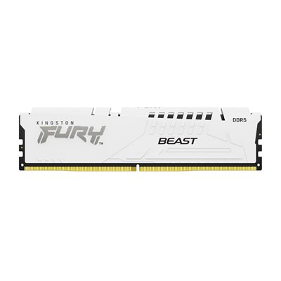 Kingston 16GB 6000MT/s DDR5 CL30 DIMM FURY Beast White XMP