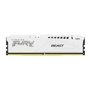 Kingston 16GB 6000MT/s DDR5 CL30 DIMM FURY Beast White XMP