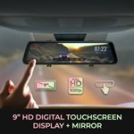 myGEKOgear Oribit D100 10"  Rearview Mirror 1080P Dash Camera and Back Up Camera