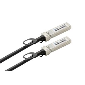 Optic.ca 25GBASE-SFP+ PASSIVE TWINAX CABLE,1 METER LENGTH, 100%, BROCADE/RUCKUS COMPATIBLE