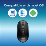 Adesso 2.4Ghz Wireless Presenter Mouse with Laser Pointer and Air Mouse