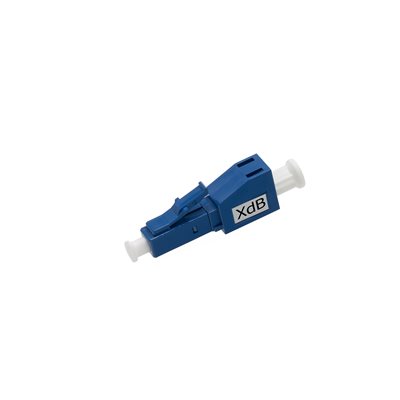 Optic.ca 1 dB fixed attenuator LC/UPC Male to LC/UPC Female Single mode Simplex Module (PAD)