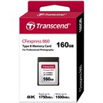 Transcend Carte 160GO CFExpress Gen3x2,Type SLC