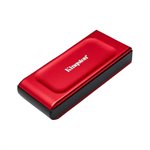 KINGSTON 1TB XS1000 Red External USB 3.2 Gen 2 Portable Solid State Drive