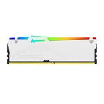 Kingston 16GB 6000MT/s DDR5 CL36 DIMM FURY Beast RGB White EXPO