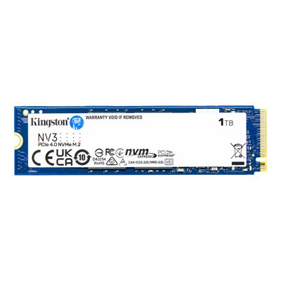 Kingston 1000G 1TB NV3 M.2 2280 PCIe 4.0 NVMe SSD