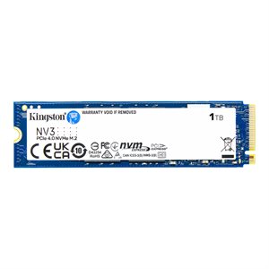 Kingston 1000G 1TB NV3 M.2 2280 PCIe 4.0 NVMe SSD