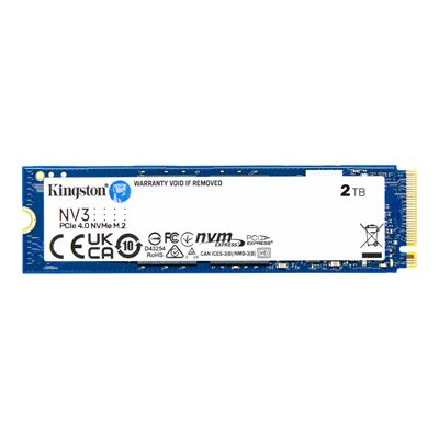 Kingston 2000G 2TB NV3 M.2 2280 PCIe 4.0 NVMe SSD