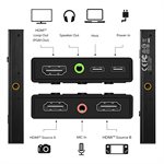 J5CREATE - JVA06 - Dual HDMI Video Capture - English Packaging