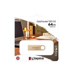 Kingston 64GB 220MB/s Metal USB 3.2 Gen 1 DataTraveler SE9 G3