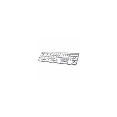 Adesso French Canadian Multi-OS Scissor switch Desktop keyboard (White)