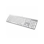 Adesso French Canadian Multi-OS Scissor switch Desktop keyboard (White)