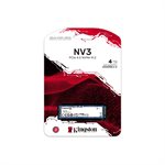 Kingston 4000G (4TB Class) NV3 M.2 2280 PCIe 4.0 NVMe SSD