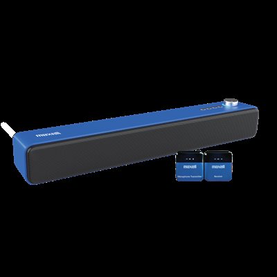 MAXELL SOUNDBAR SPEAKER BLUE