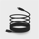 Caseco Magnetic 2M (6FT) USB-C to USB-C Cable Black