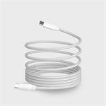 Caseco Magnetic 2M (6FT) USB-C to USB-C Cable White