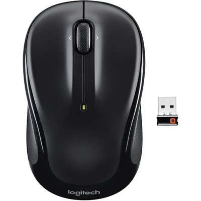 Logitech M325 Wireless Optical Mouse, Unifying Receiver