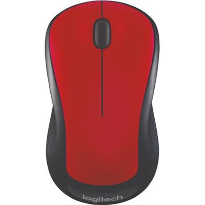 Logitech M310 Full Size Wireless Mouse - Red