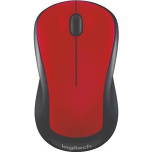Logitech M310 Full Size Wireless Mouse - Red