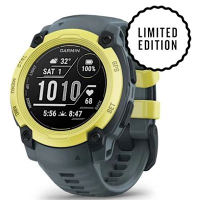 Garmin Instinct E – 40 mm, Electric Lime with Twilight Band