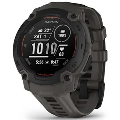 Garmin Instinct E – 45 mm, Black with Charcoal Band