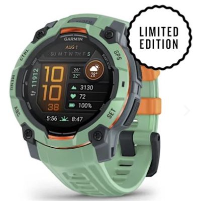 Garmin Instinct 3 – 45 mm, AMOLED Neotropic with Neotropic Band