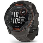Garmin Instinct 3 – 50 mm, Solar Black with Charcoal Band