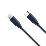 Caseco Braided USB-C to Lightning Cable - 2 Meter(6FT) Blue