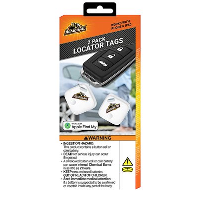 ARMOR ALL LOCATOR TAG ATR2-1000-WHT