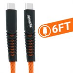 ArmorAll 6FT braided C to C cable