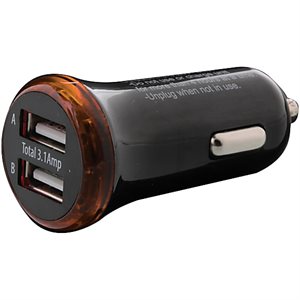 ARMORALL 3.1A 2USB LED Charger