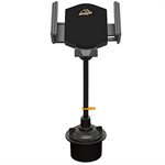 ARMORALL 0W Wireless Charging Phone Mount with Gooseneck Cupholder 360 deg Rotation and 3ft Cable