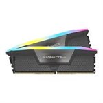 CORSAIR VENGEANCE RGB DDR5 32GB (2 x 16GB) DDR5 6400 CL30-40-40-104 1.40V AMD EXPO - GREY