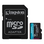 Kingston 1TB microSDXC Canvas Go Plus Gen4  200MB/s A2 U3 V30 Card + Adapter