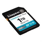 Kingston 1TB SDXC Canvas Go Plus Gen4  200MB/s C10 UHS-I U3 V30