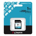Kingston 1TB SDXC Canvas Go Plus Gen4  200MB/s C10 UHS-I U3 V30