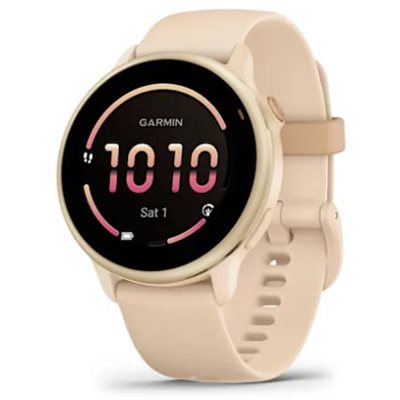 Garmin vivoactive 6 Metallic Pink Dawn with Pink Dawn Band