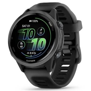 Garmin Forerunner 570 - 42mm Slate Gray Aluminum with Translucent Black/Black Band