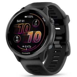 Garmin Forerunner 570 - 42mm Slate Gray Aluminum with Translucent Black/Black Band