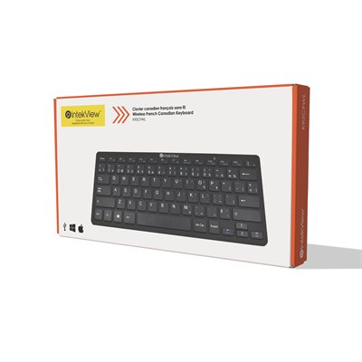 IntekView Wireless Mini-Keyboard French Canadian 11''