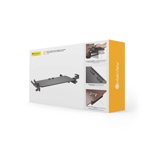 IntekView Height Adjustable Clamp-On Keyboard Tray