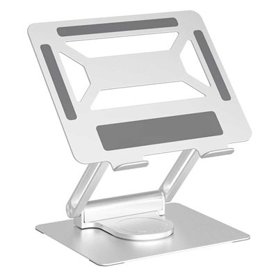 IntekView Steel Laptop Holder with USB-C port