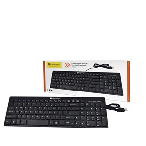 IntekView Wired  Slim Keyboard V.2 English
