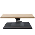 IntekView Ultimum Keyboard Tray (25''x10'') Ambidextrous - 21'' Rails