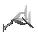 IntekView Wall Mount Single Screen Monitor Arm