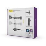 IntekView Freestanding Double Monitor Stand